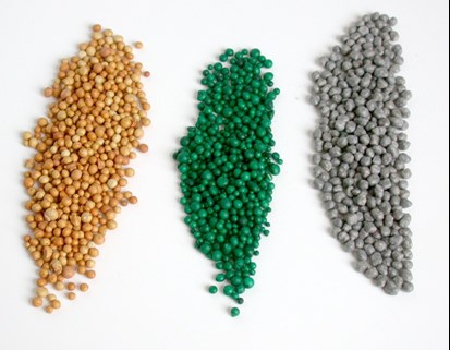 Ejemplos de fertilizantes de liberación controlada.