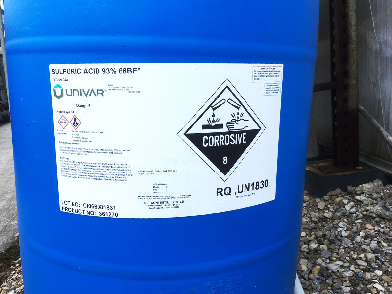 Article fr-ca| Acid tanks - PRO-MIX Acid Choices for Reducing Water Alkalinity Acide sulfurique
