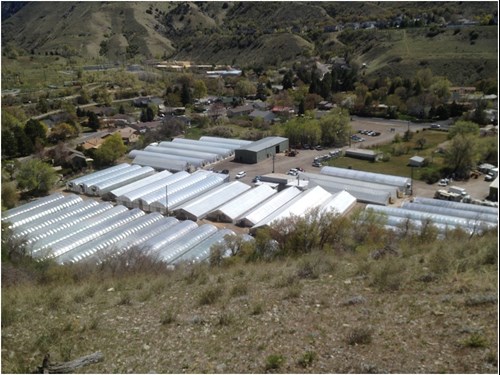 Article es-us | Rudy and Sons Greenhouses in Logan, Utah Invernaderos Rudy and Son’s Greenhouse en Logan, Utah.