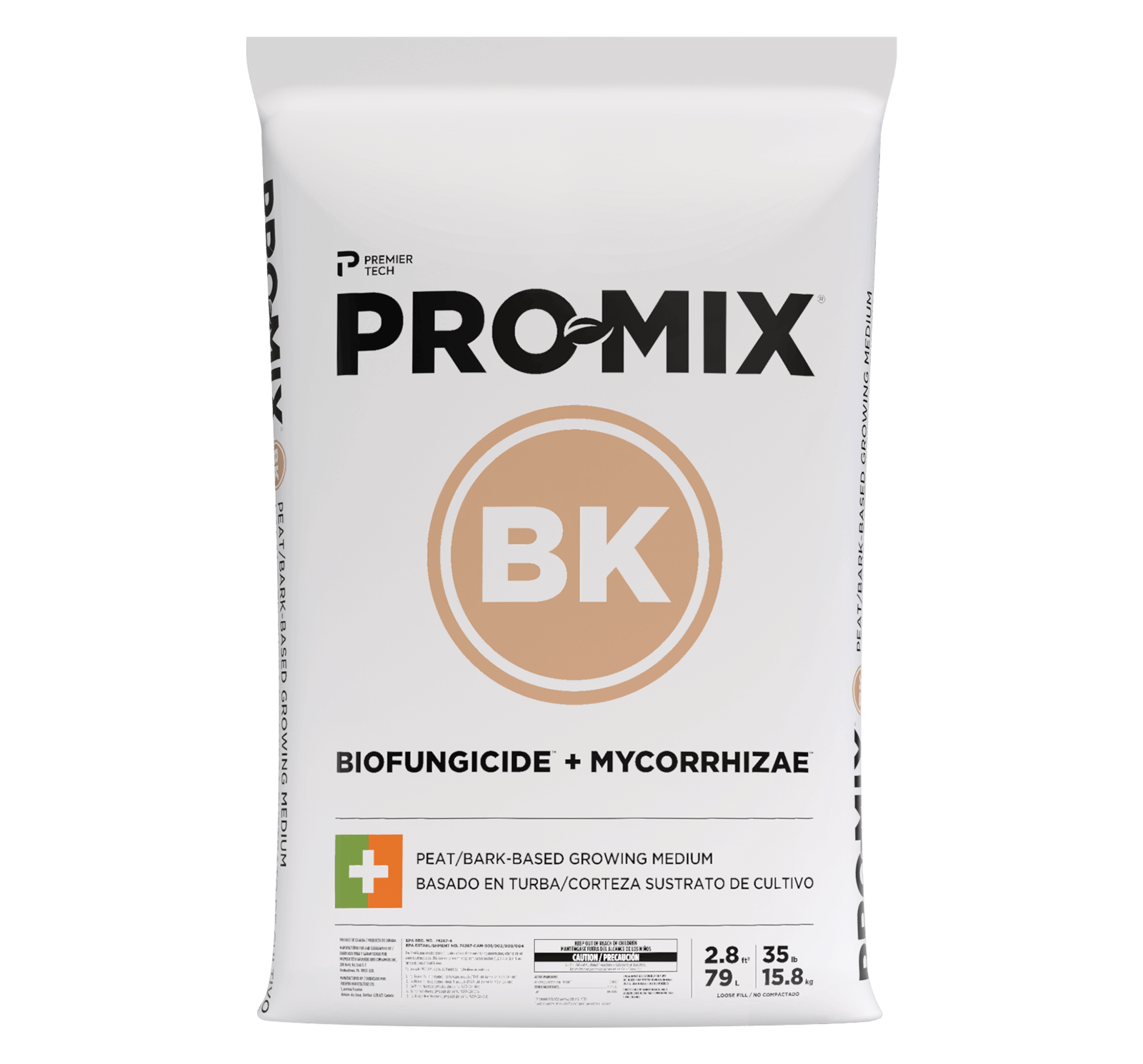 PRO-MIX® BK BIOFUNGICIDE™ + MYCORRHIZAE™