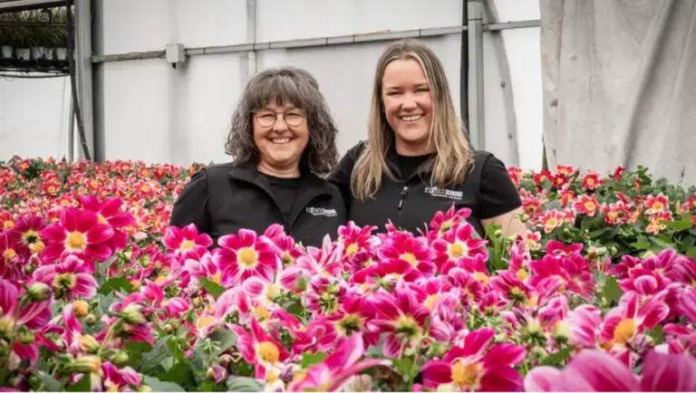 Josée St-Pierre, Production Manager, and Jade Lemaire, co-owner of Plant Select