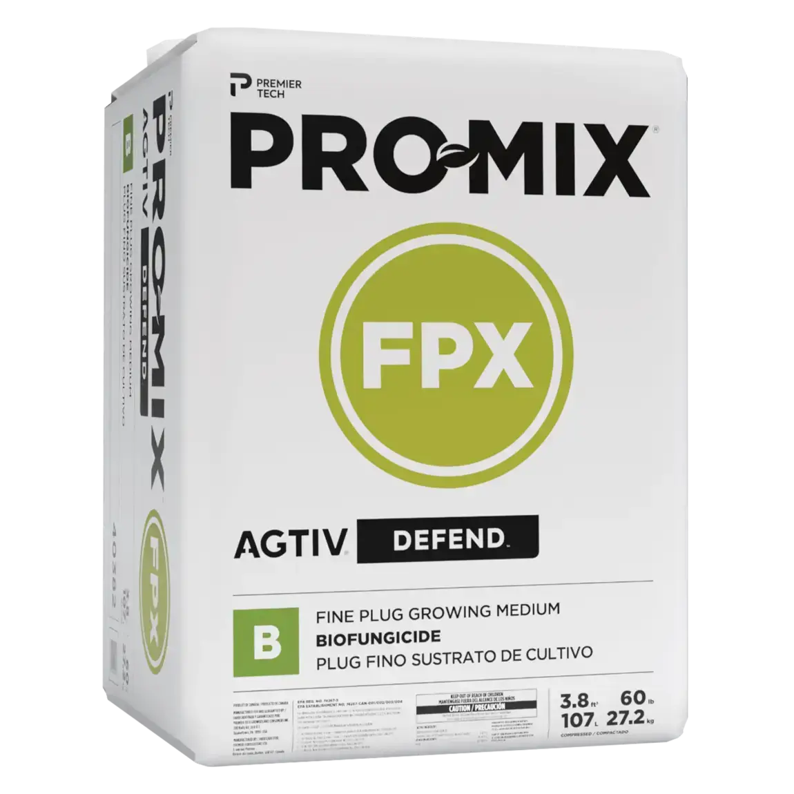 PRO-MIX FPX AGTIV DEFEND 3.8 cu.ft.