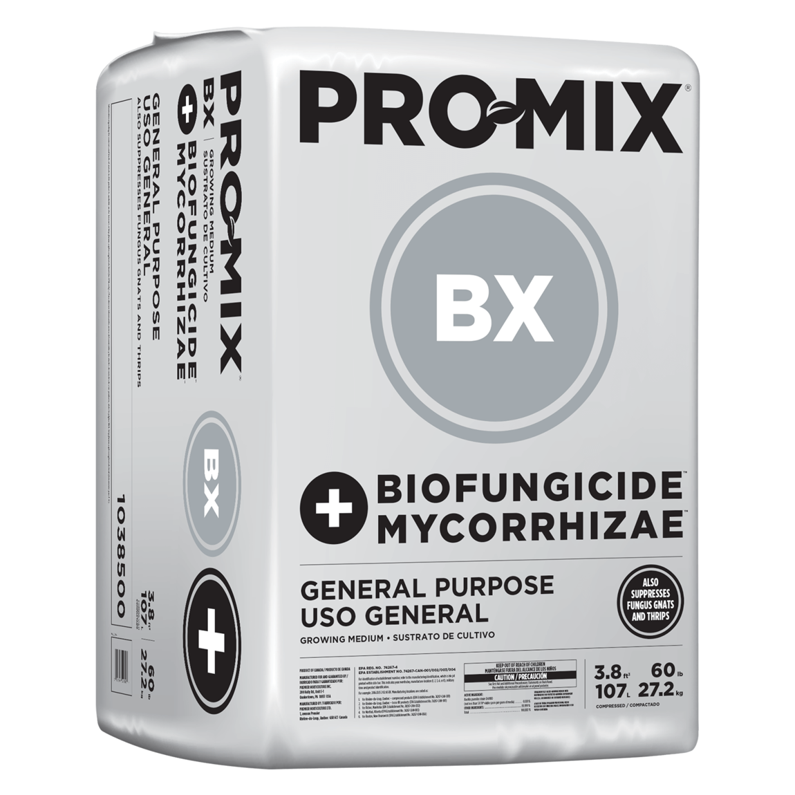PRO-MIX BX BIOFUNGICIDE + MYCORRHIZAE 3.8 cu.ft.