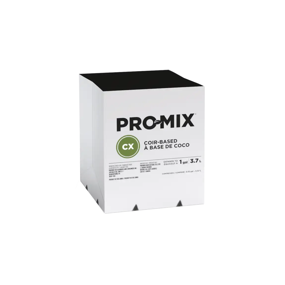 PRO-MIX CX 1 gal Biodegradable Eco One Packaging