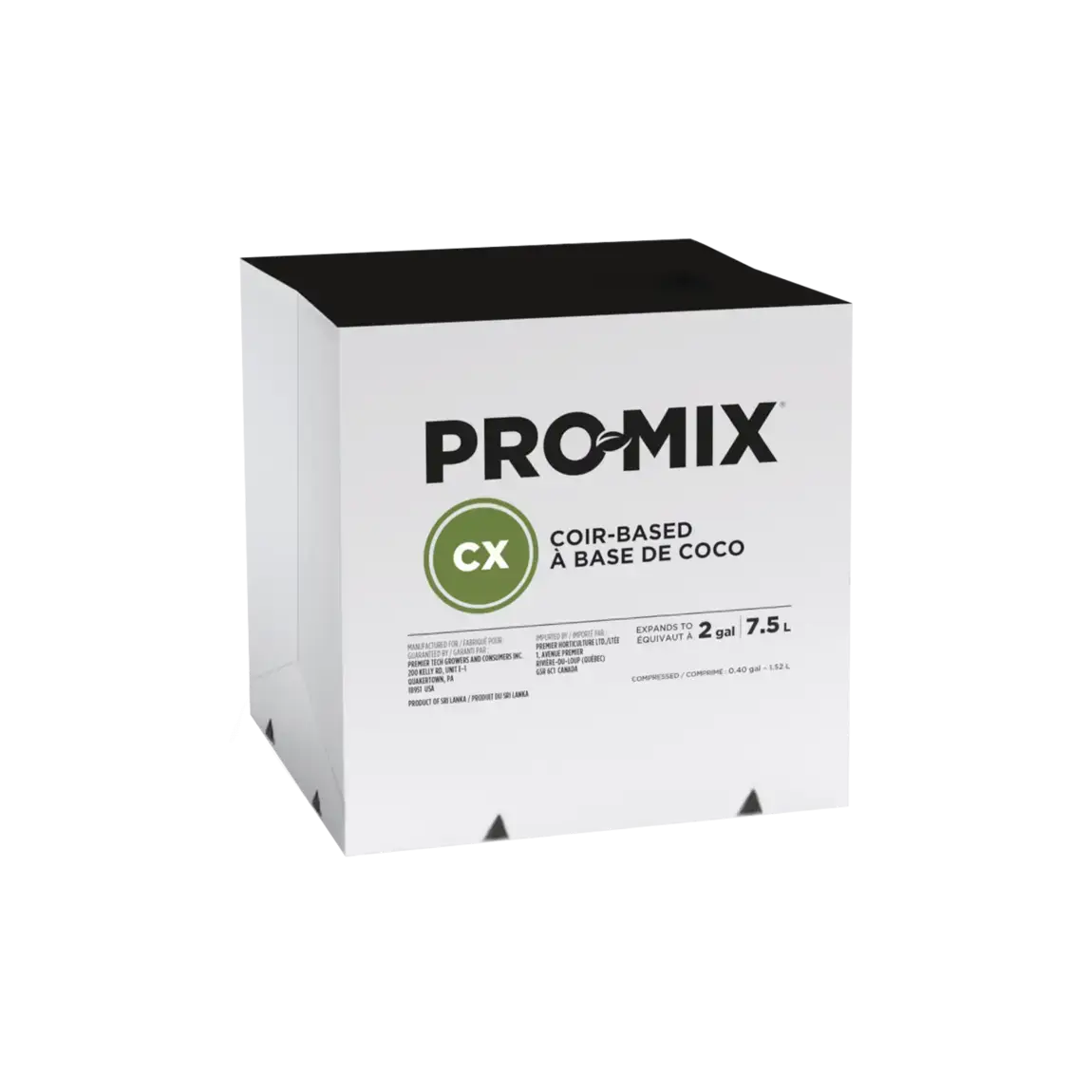 PRO-MIX CX 2 gal Biodegradable Eco One Packaging