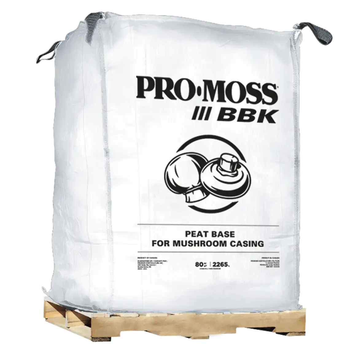 PRO-MOSS BBK 80 cu ft peat base for mushrooms casing