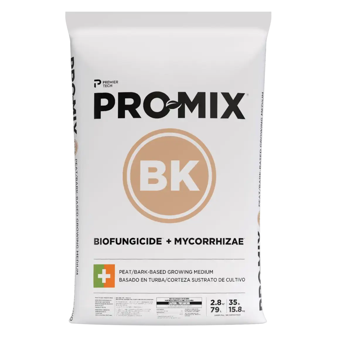 PRO-MIX BK BIOFUNGICIDE + MYCORRHIZAE 2.8 cu.ft.