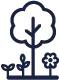 Icône plantation et fleurissement