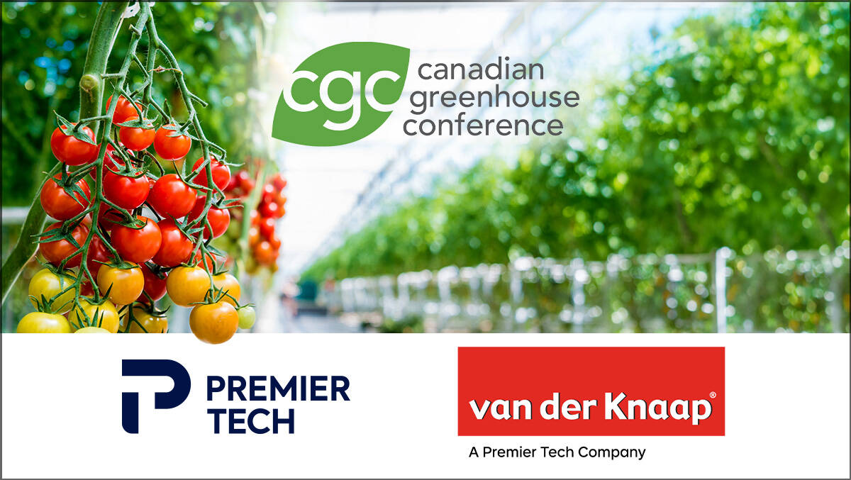 Premier Tech & Van der Knaap at Canadian Greenhouse Conference 2026